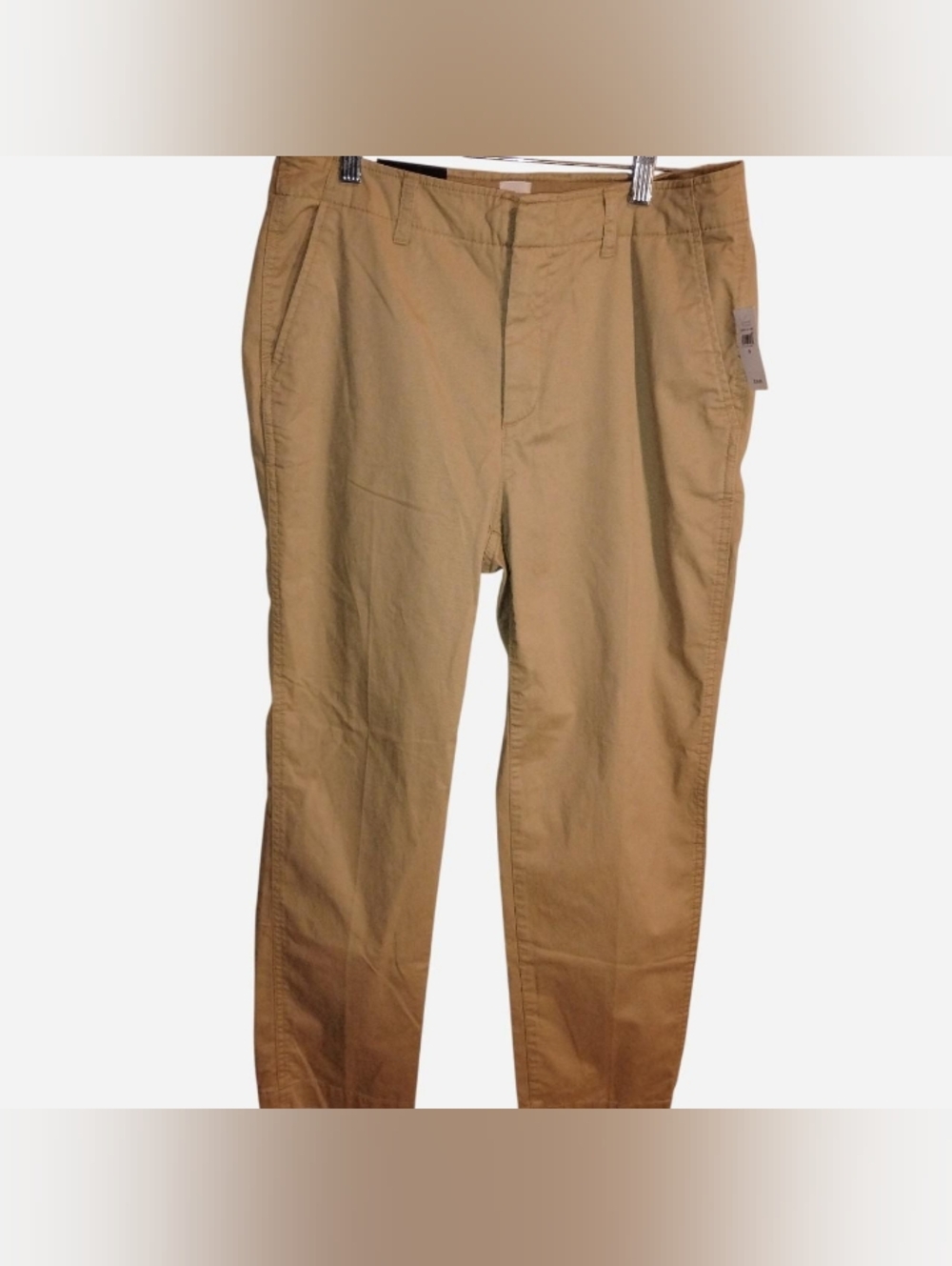 Gap Downtown Khaki Pants Size 8 NWT Tan Beige Stretch Chino